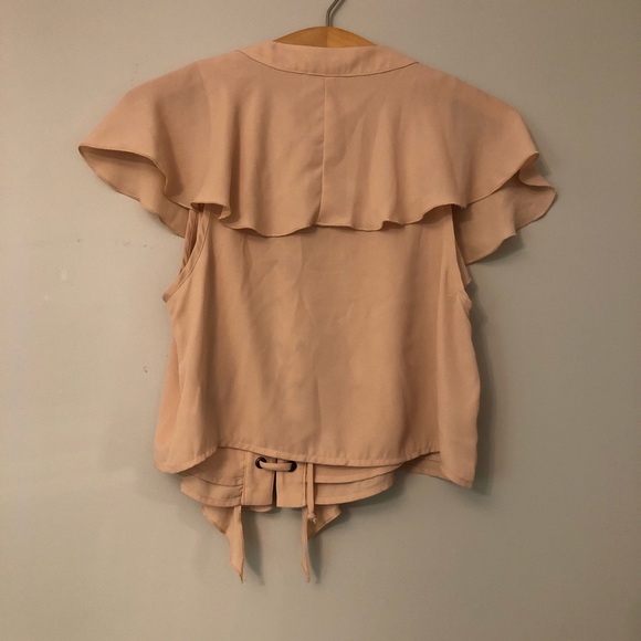 Show Me Your MuMu Pink Ruffle Top - Picture 8 of 8